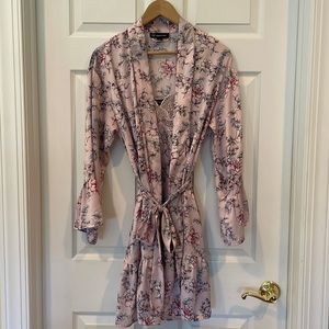 INC Floral & Lace Women’s Robe and Nightgown